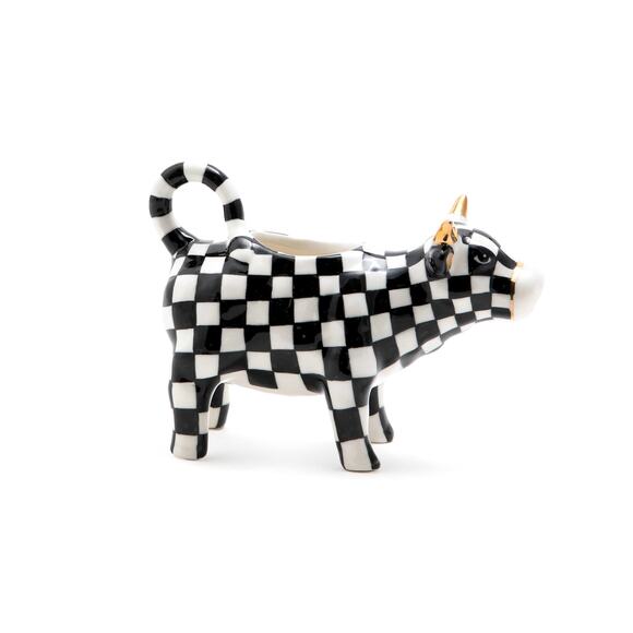 Brand New Mackenzie-Childs Cow Creamery Creamer - Picture 3 of 5